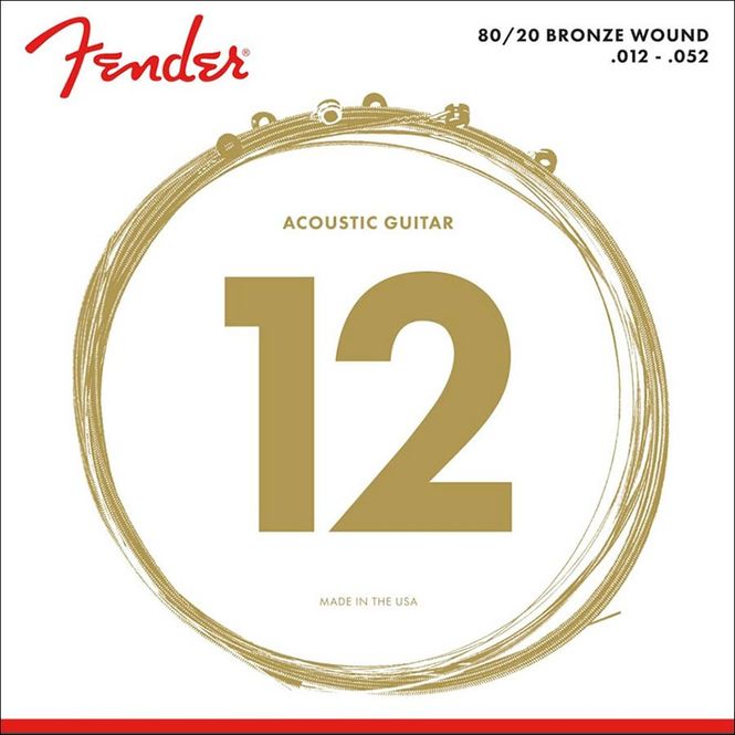 Hovedbilde Fender 70L 80/20 Bronze -  light, 012-052