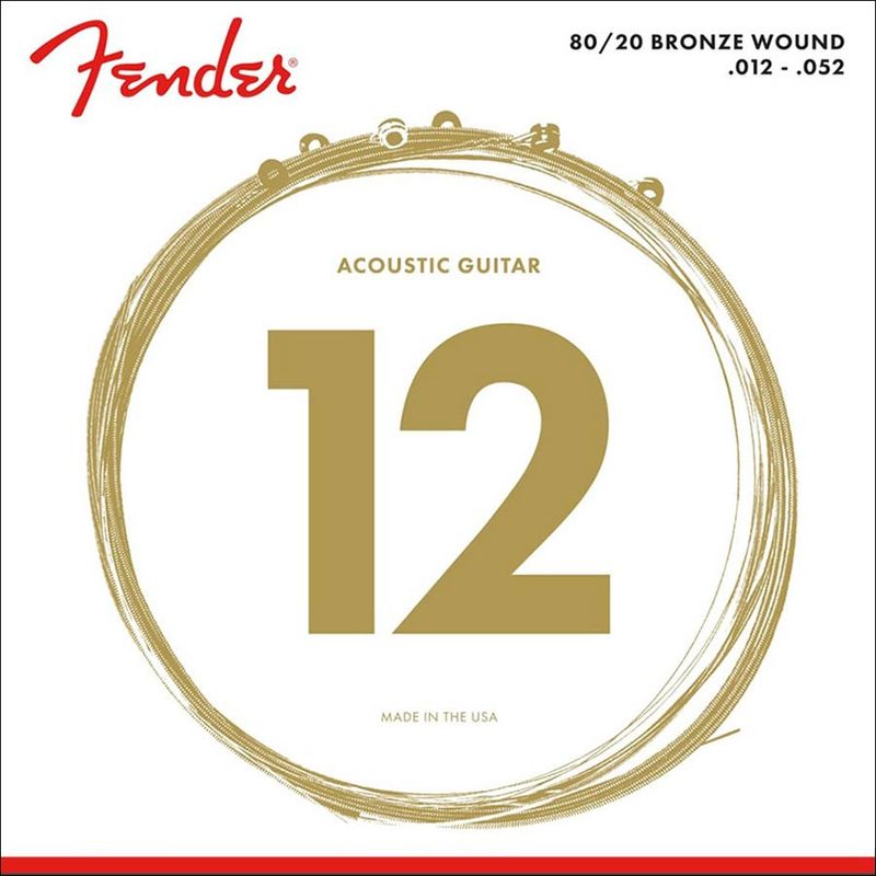 Fender 70L 80/20 Bronze -  light, 012-052