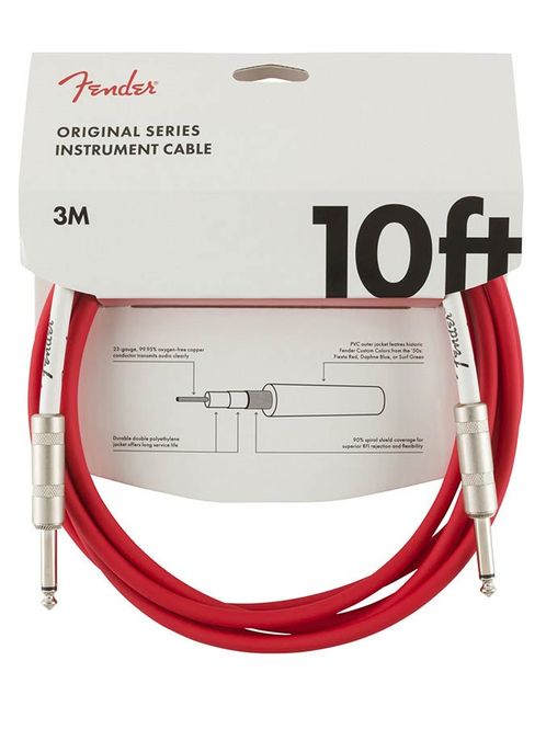 Hovedbilde Fender Original Series Inst.cable, 10ft, fiesta ...