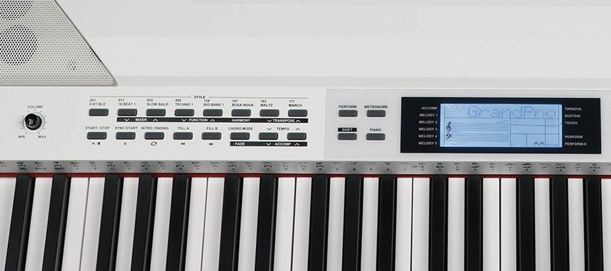 Medeli SP4200 Digital Piano - White Satin