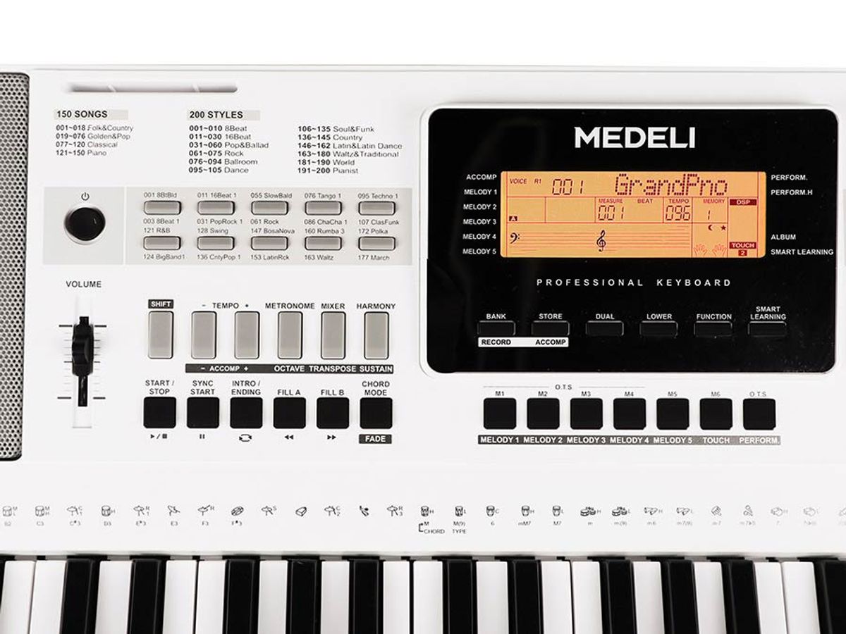Medeli A300W Keyboard