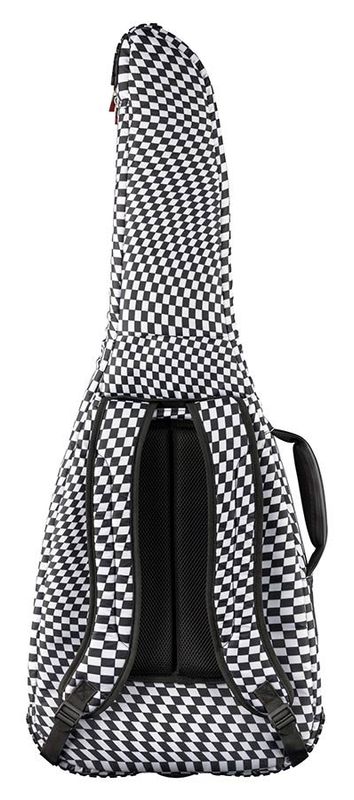 Fender FE620 electric guitar gig bag, checkerboard