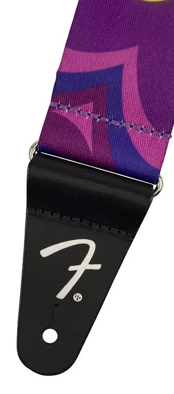Fender J. Mascis guitar strap Magenta Flower