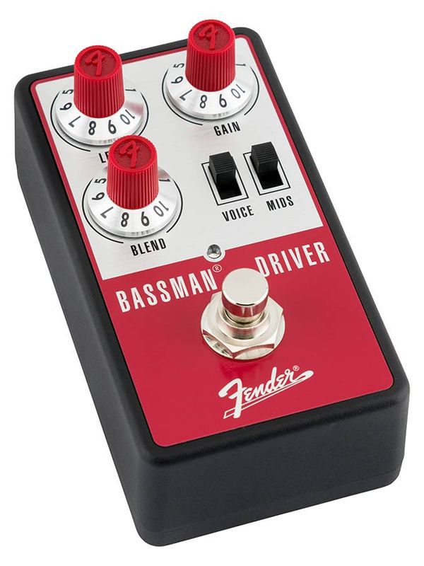 Fender Bassman Driver, effects pedal for bass