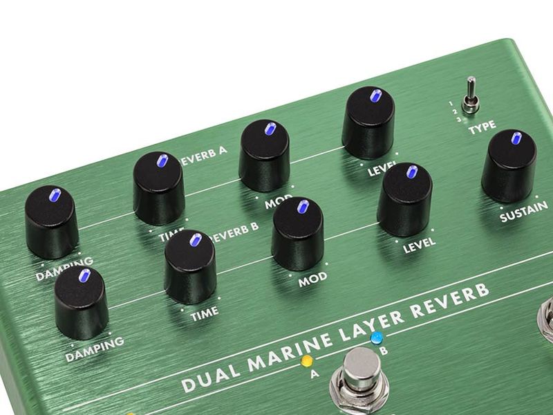 Fender Dual Marine Layer Reverb, effe