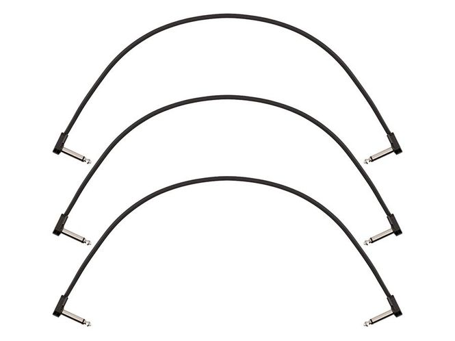 Hovedbilde Fender Blockchain 16" patch cable, 3-pack, angle/angle