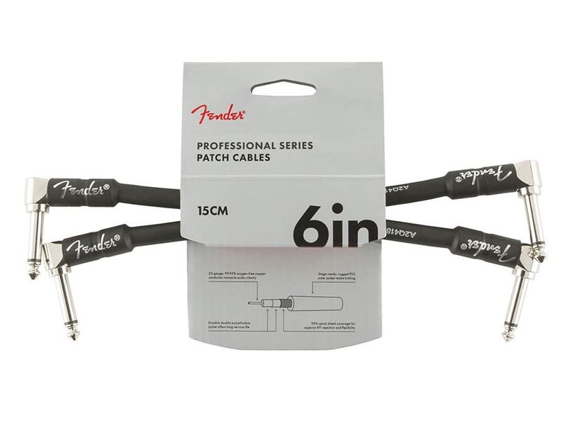Fender Professional Series patch cable (2 pcs), 6
