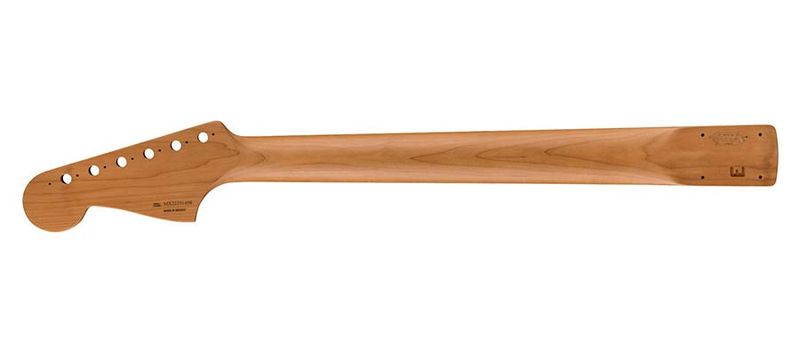 Fender GRP roasted maple Jazzmaster neck, block inlay, 22 med