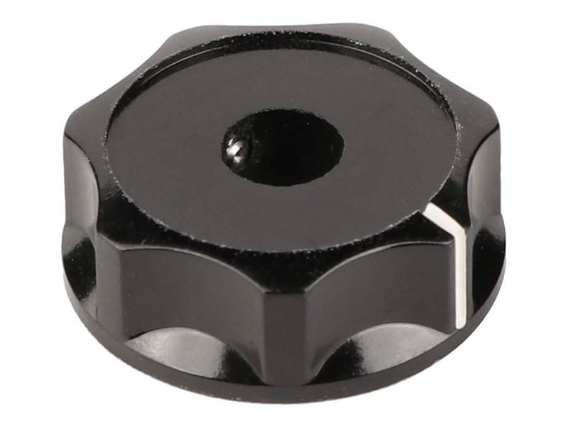 Fender GRP lower knob for Deluxe Jazz Bass®, black