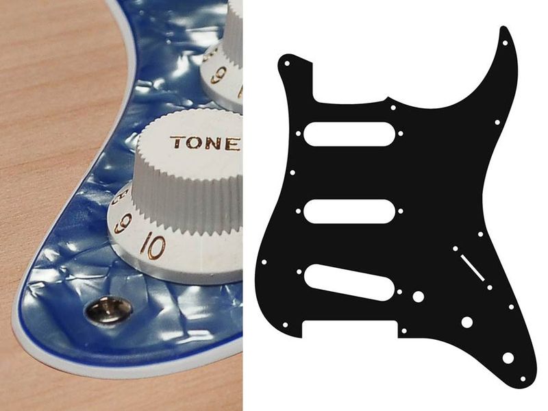 Boston ST-313 Pickguard Strat - Pearl Violet