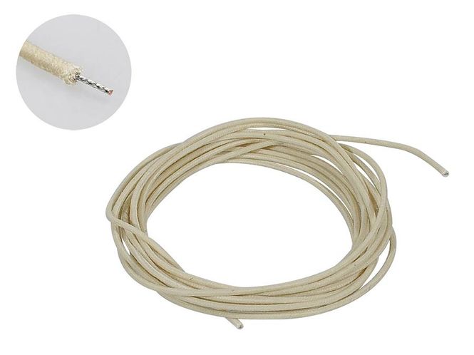 Hovedbilde Boston PBW10/WH Waxed Cotton Braided Push Back ...