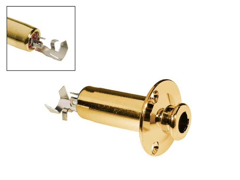 Boston EPJ-67-G Endpin Jack Gold