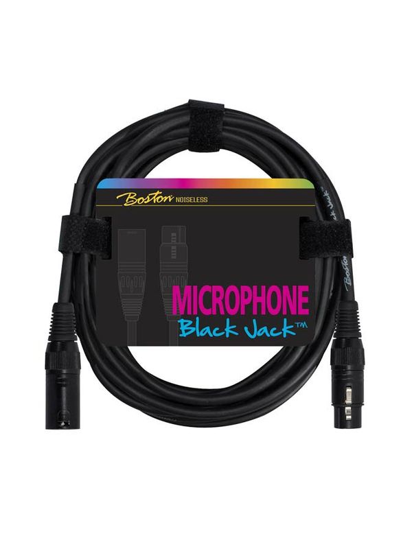 Boston Black Jack Microphone Cable XLR (f) - XLR (m) 1.0