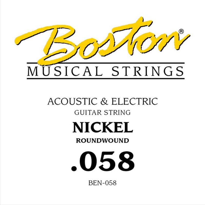 Boston 058 Nickel Roundwound String