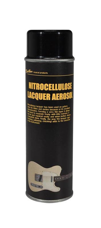 Boston Nitrocellulose Laquer Aerosol Vintage White