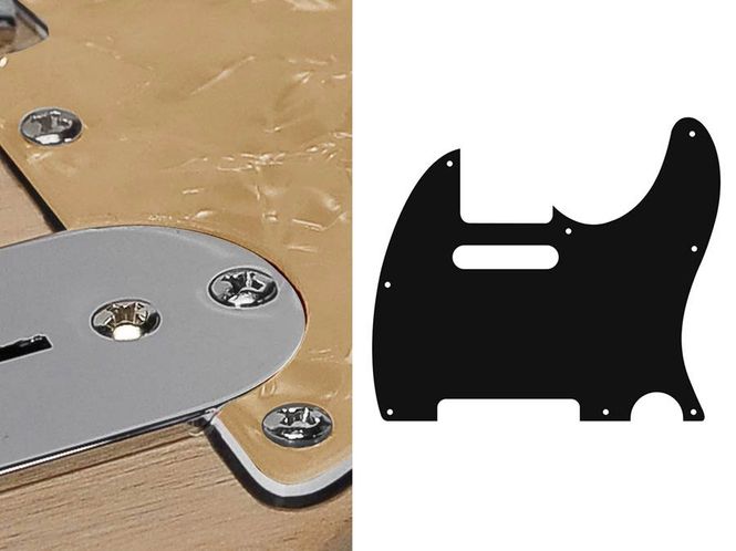 Hovedbilde Boston TE-310 Pickguard Tele - Pearl Cream