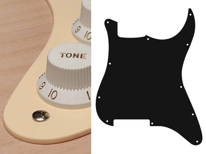 Hovedbilde Boston ST-100 Pickguard Strat - Cream