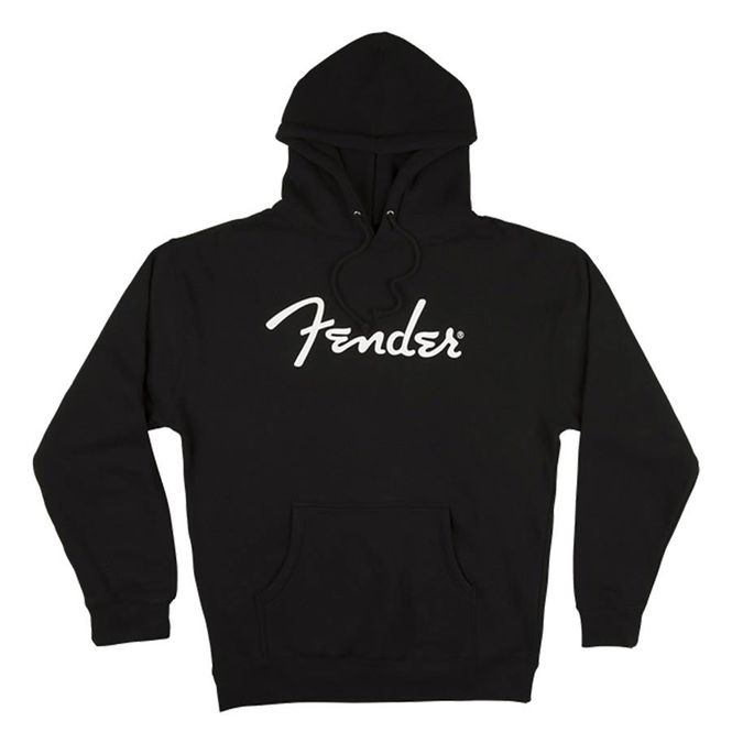 Hovedbilde Fender Spaghetti logo hoodie, black, L