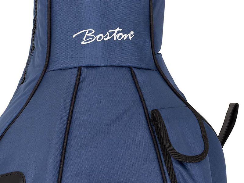 Boston cello bag 4/4, blue, 23mm padded