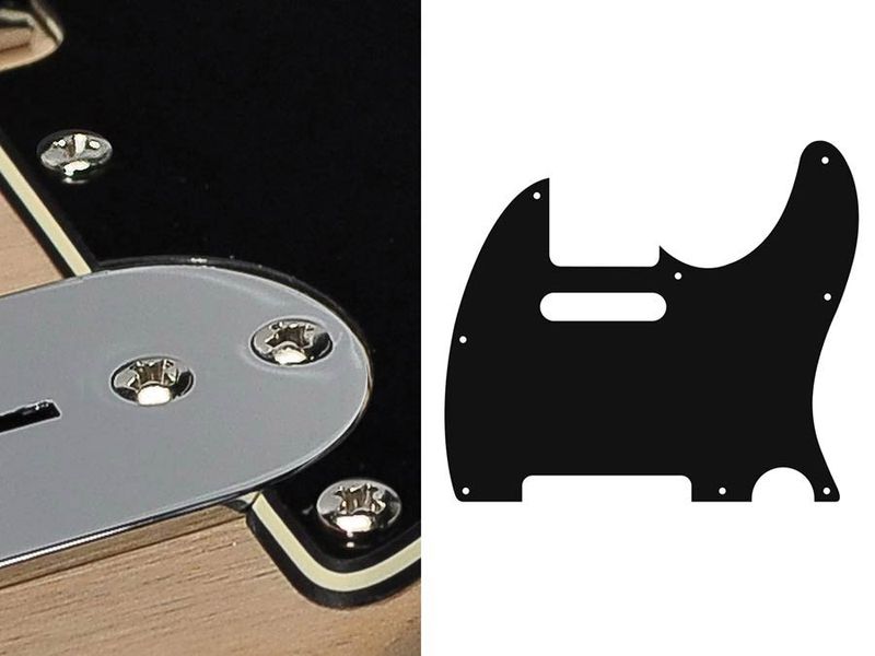 Boston TE-310 Pickguard Tele - Black & Cream