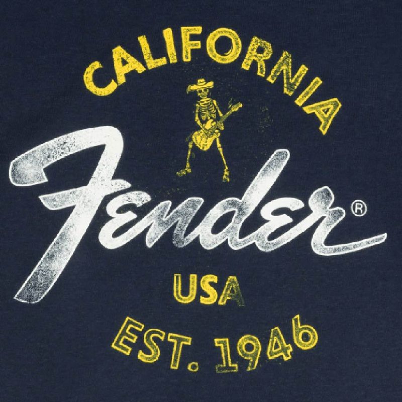 Fender  T-Shirts Baja Blue, blue, L