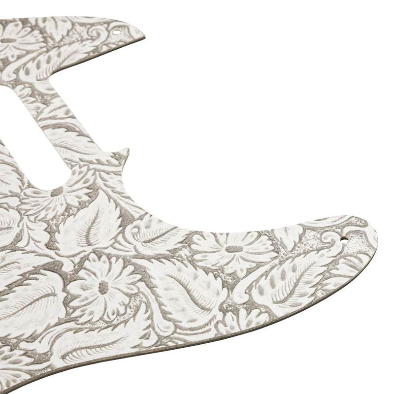 Fender  Waylon Jennings embossed leather pickguard, 5 screw