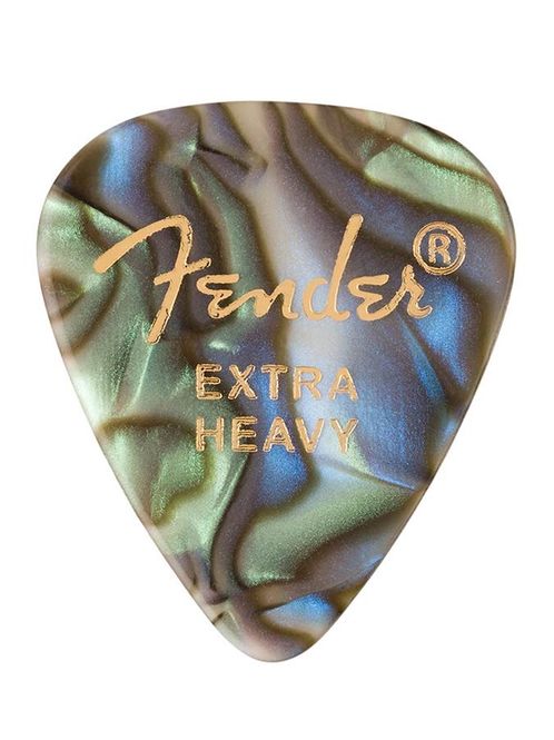 Hovedbilde Fender  351  premium picks, extra heavy, abalone, ...