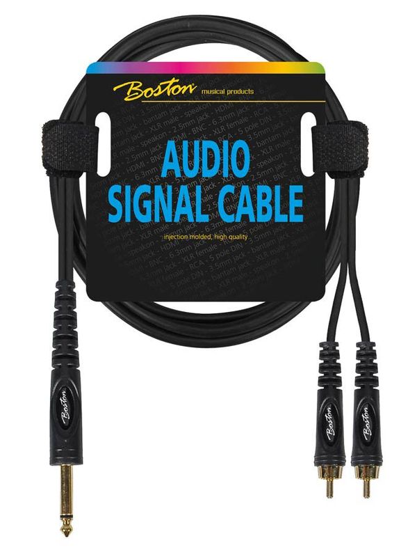 Boston AC-Series Tele - Dual RCA 3.0 m