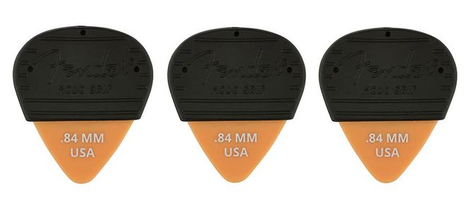 Hovedbilde Fender  Mojo Grip picks, dura-tone delrin 0.84, 3-pack
