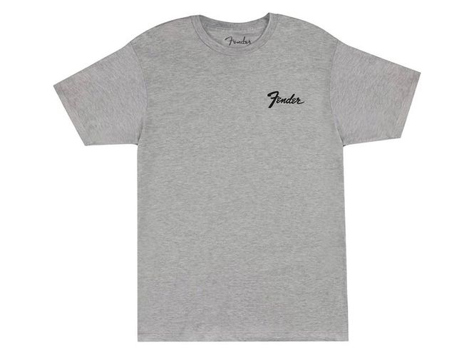 Hovedbilde Fender  T-Shirts transition logo, athletic grey, M