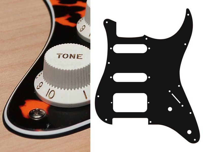 Boston ST-322 Pickguard Strat - Wild Cat Orange