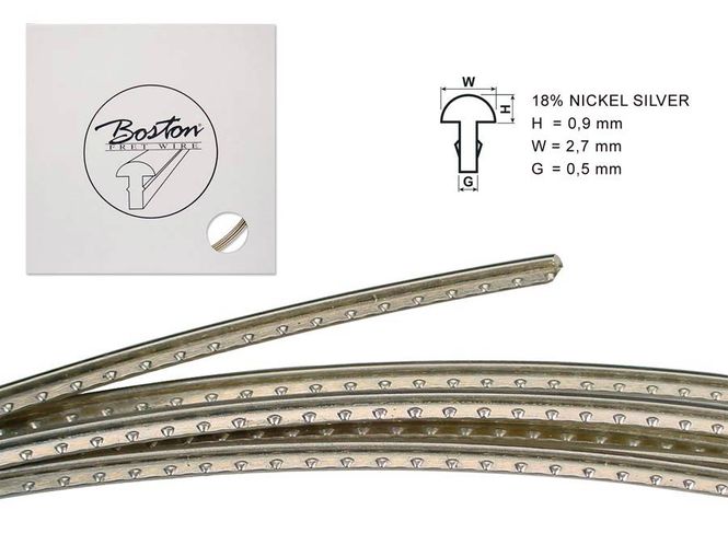 Hovedbilde Boston Fret Wire 5 m - 6130 Medium Jumbo Vintage ...