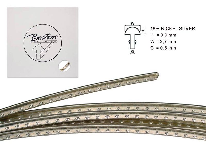 Boston Fret Wire 5 m - 6130 Medium Jumbo Vintage L