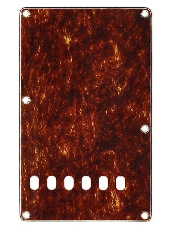 Boston BPL-413 Strat Back Plate - Tortoise (Left)