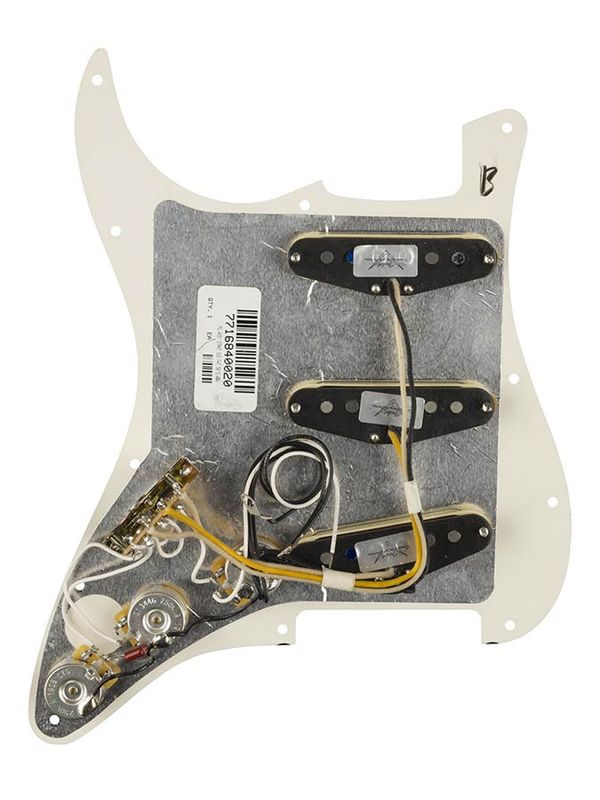 Fender Pre.Wi Strat PG Custom Shop Fat 50's SSS, 11 screw holes, parchmen