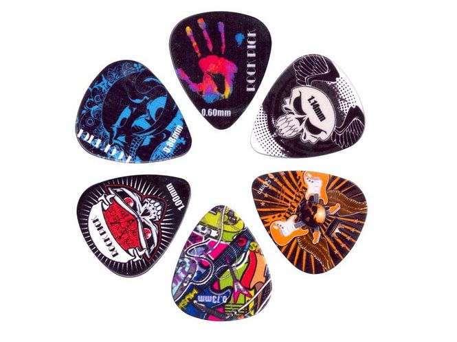 Hovedbilde Boston BRP6-MIX Rock Picks Mix (6-pack)