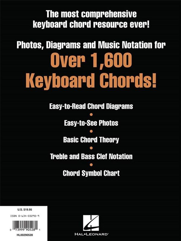 Picture Chord Encyclopedia for Keyboard