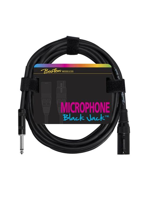 Hovedbilde Boston Black Jack Microphone Cable XLR (m) - Tele ...