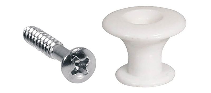 Boston EP-W Endpin White 12-pk