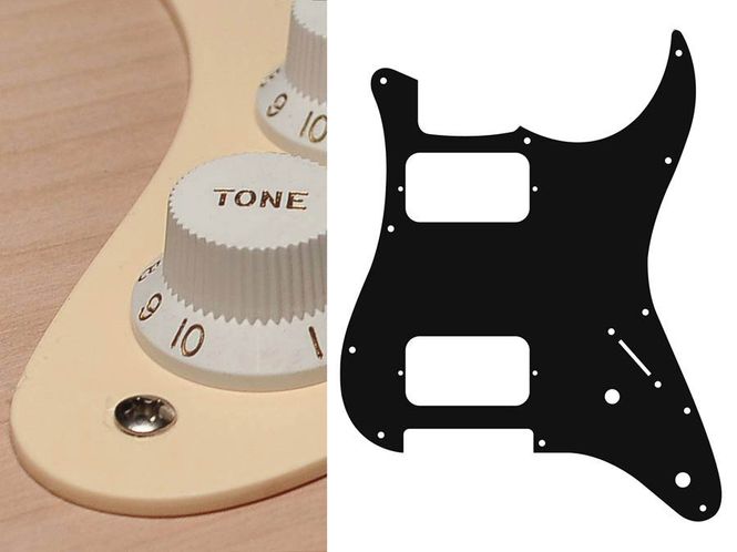 Hovedbilde Boston ST-132 Pickguard Strat - Cream