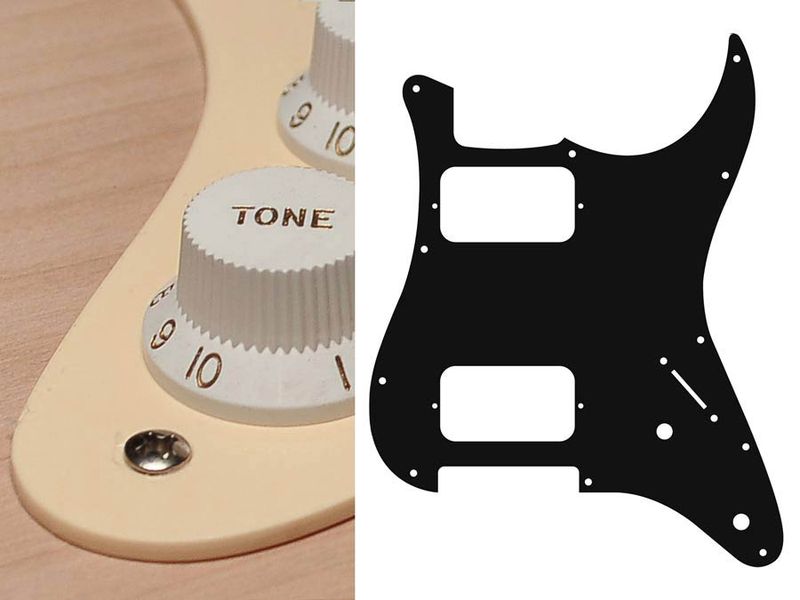 Boston ST-132 Pickguard Strat - Cream