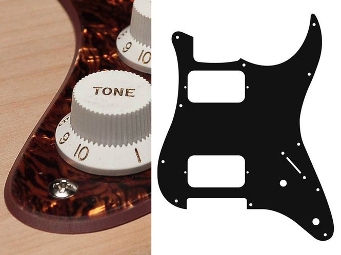 Hovedbilde Boston ST-232 Pickguard Strat - Tortoise Brown ...