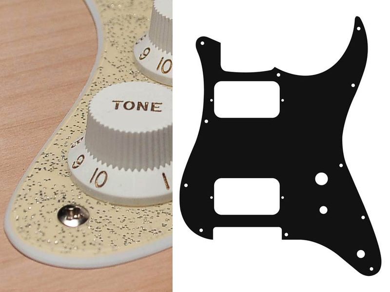 Boston ST-231 Pickguard Strat - Sparkling Gold