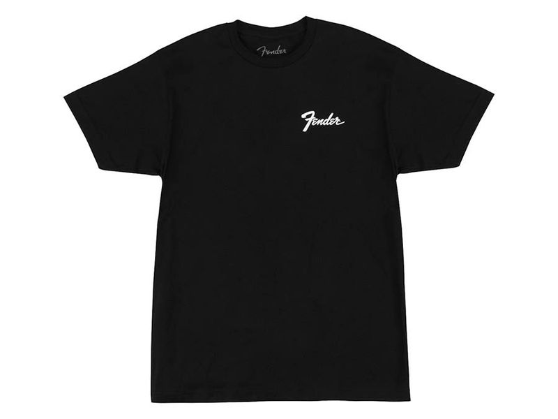 Fender  T-Shirts transition logo, black, M