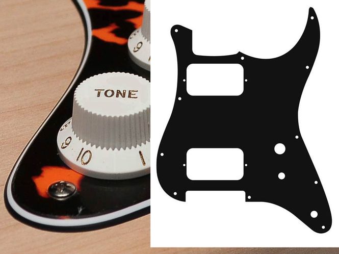 Hovedbilde Boston ST-331 Pickguard Strat - Wild Cat Orange