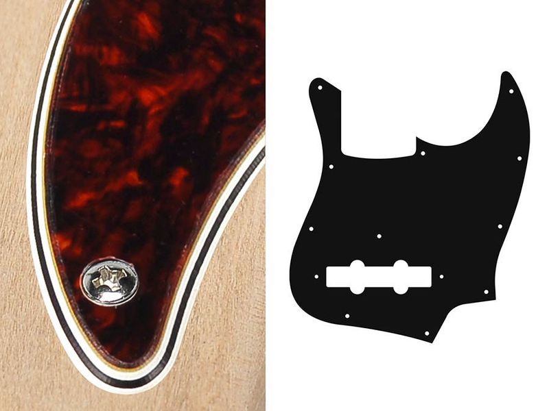 Boston JB-410-TI Pickguard  J-Bass - Tortoise Intense