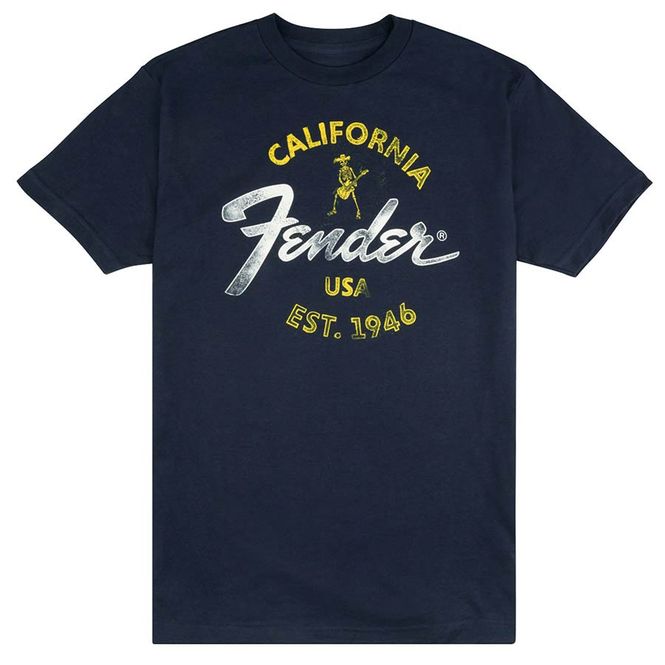 Hovedbilde Fender  T-Shirts Baja Blue, blue, S
