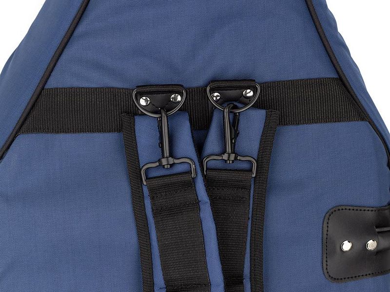 Boston cello bag 4/4, blue, 23mm padded