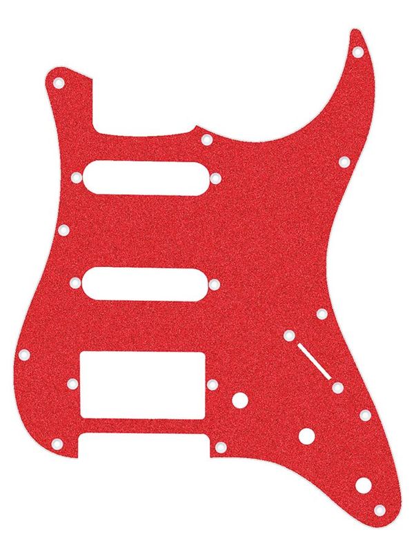 Boston ST3SSH Pickguard Strat - Sparkling Red