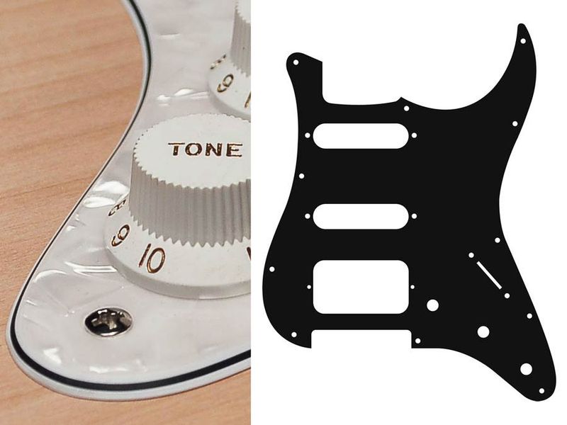 Boston ST-423 Pickguard Strat - Pearl White